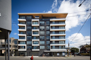 Alpha Street Apartments, Wellington - Terraçade TN Smooth Simpson